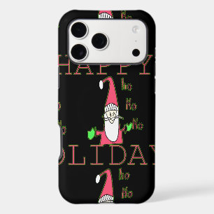 Special Happy Holidays Ho Ho Ho Ink Sketch Santa g iPhone 17 Pro Max Case