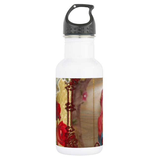 special Happy Valentine lovers to be Stainless Steel Water Bottle (Front)