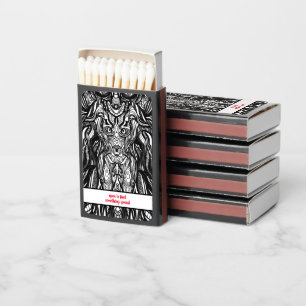 Special Illustration owl women body  Matchboxes