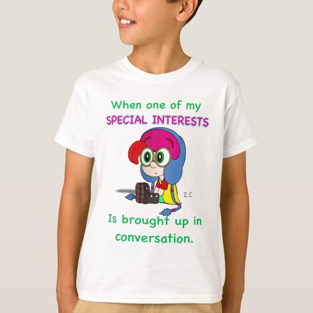 Special interests shirt (Kids)  (Front)