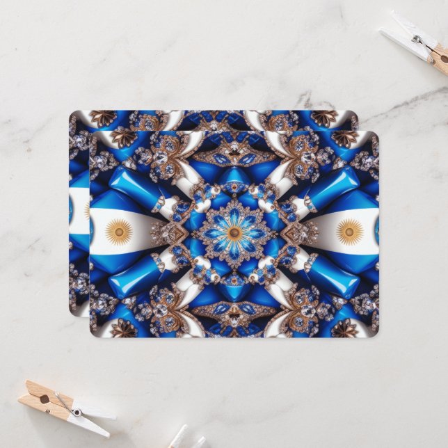 Special invitations with Argentinian Design  (Front/Back In Situ)