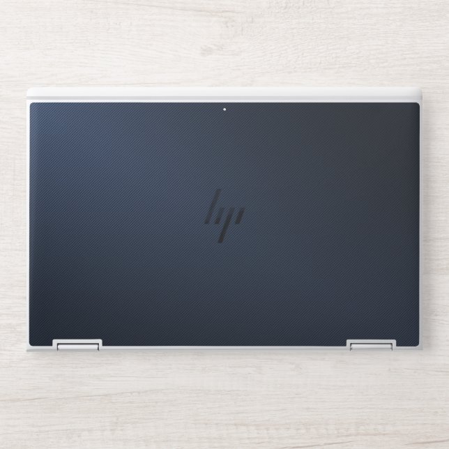 Special Iron style Navy blue  HP Pavilion X 360 2  HP Laptop Skin (Front)