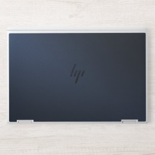 Special Iron style Navy blue  HP Pavilion X 360 2  Laptop Skin