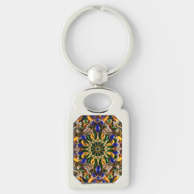 Special keychain with Brazil Colors Design (Front)