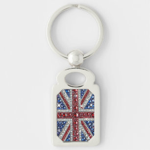 Special keychain with British Colors Design