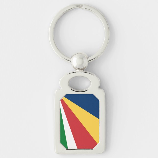 Special keychain with Seychelles Colors Design (Front)