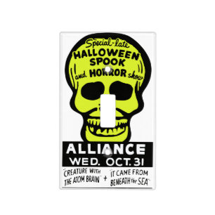 Special Late Spook and Horror Show Light Switch Cover