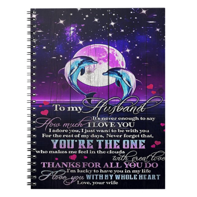 Special letter To my Husband | Indoor Decoration Notebook (Front)