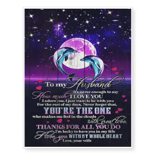 Special letter To my Husband   Indoor Decoration Temporary Tattoos