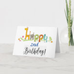 SPECIAL LITTLE BOY''S **2nd** BIRTHDAY Holiday Card<br><div class="desc">Let the "SPECIAL LITTLE BOY" in "your life" know THAT YOU HOPE HIS VERY "2ND BIRTHDAY" IS AS SPECIAL AS "HE IS!" THANK YOU FOR STOPPING BY 1 OF MY 8 STORES :) OH AND REMEMBER YOU CAN ***CHANGE THE **AGE** & TH **VERSE** ON ALL MY CARDS!</div>