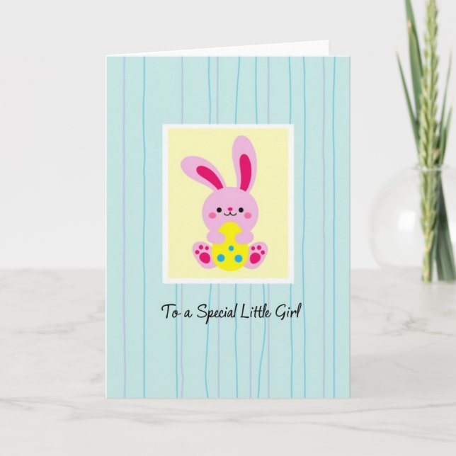 Special Little Girl Art Card (Front)