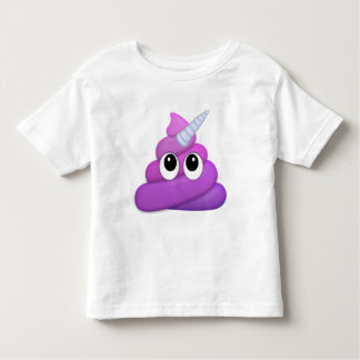 Special Little Unicorn Poop Emoji Toddler T-shirt