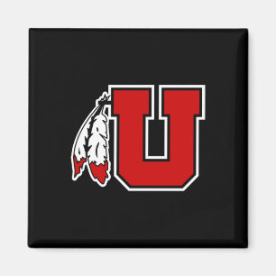 Special Logo Utah Utes Sticker Magnet
