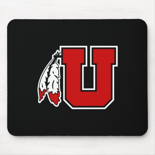 Special Logo Utah Utes Sticker  Mouse Pad (Front)
