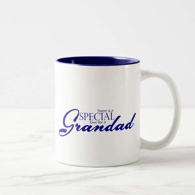 Special Love For Grandad Two-Tone Coffee Mug (Right)