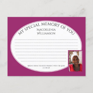 SPECIAL MEMORY OF YOU Photo Share Memory Card