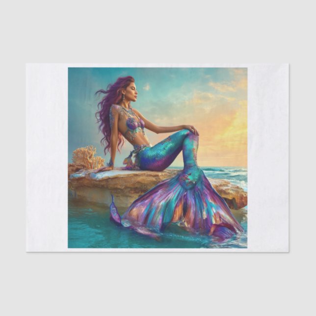 Special Mermaids6 Tissue Paper (Front)