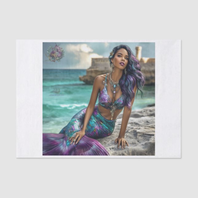 Special Mermaids8 Tissue Paper (Front)