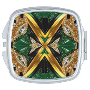 Special mirror with Jamaican Colors