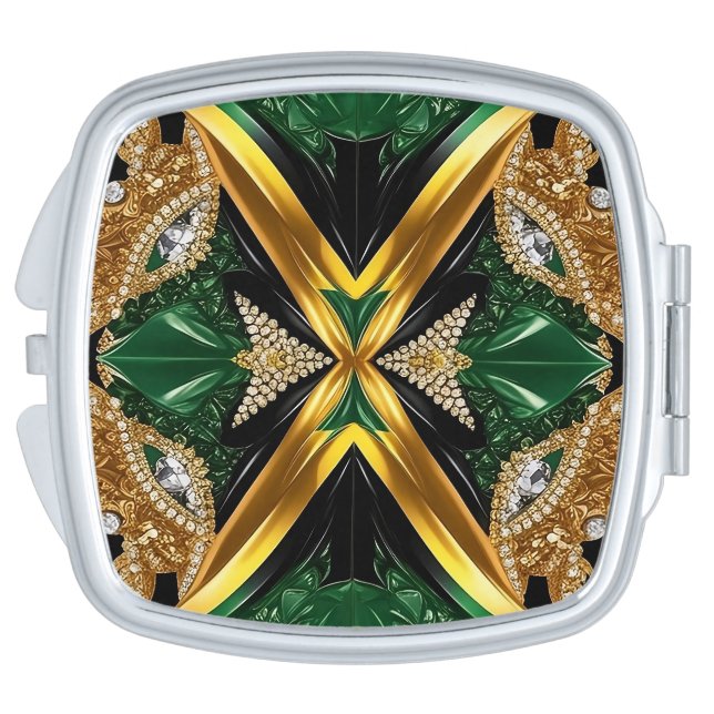 Special mirror with Jamaican Colors (Side)