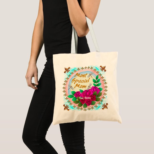  Special Mom Roses  Tote Bag (Front (Product))