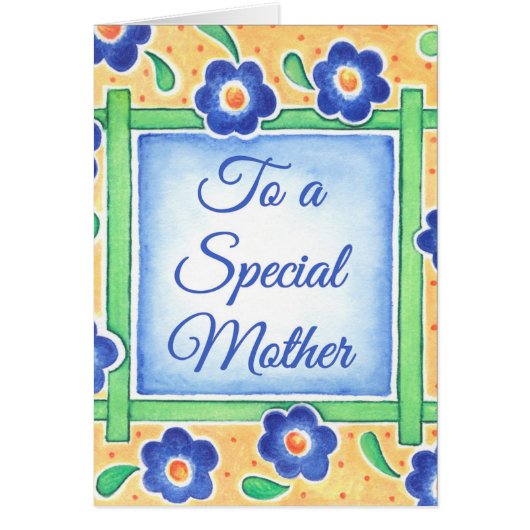 Special Mother - Greeting Card (Front)