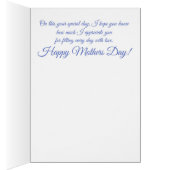 Special Mother - Greeting Card (Inside (Right))