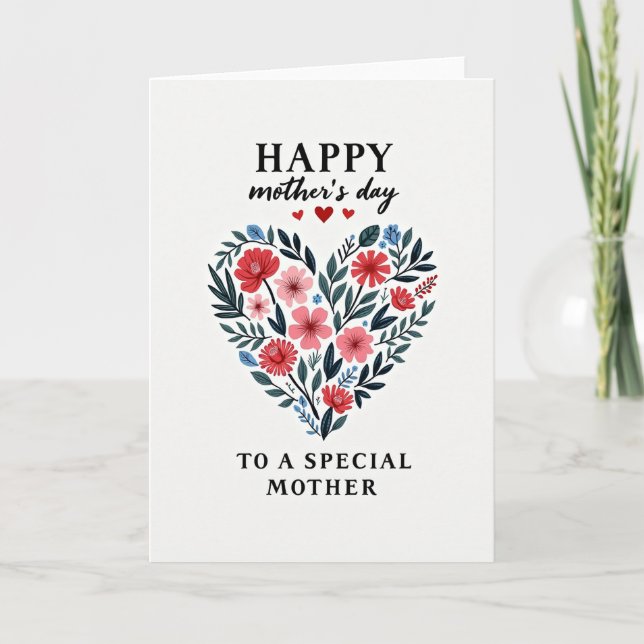 Special Mothers Day Card (Front)