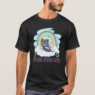 Special Needs Cats Rainbow T-Shirt