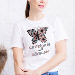 Special Needs Educator Custom Gift Matching Team T-Shirt<br><div class="desc">Are you looking for a unique and personalized gift for your special education teacher? Look no further than our "Caffeinate and Advocate" personalized t-shirt! This shirt is perfect for any teacher who loves to stay up-to-date on current events and promote student success. Plus, it's a great way to show your...</div>