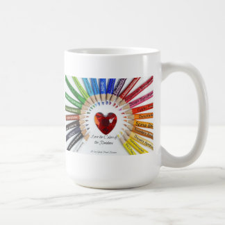 Special Needs Love the Colors Mug