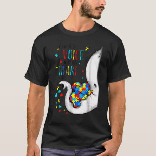 Special Needs Mom Elephant Autism Down Syndrome Cp T-Shirt