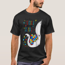 Special Needs Mom Elephant Autism Down Syndrome Cp T-Shirt