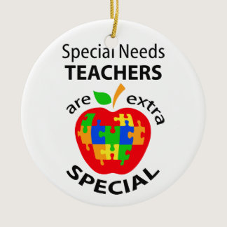 Special Needs Teachers Ceramic Ornament