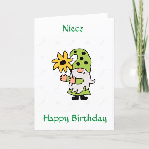 SPECIAL NIECE BIRTHDAY CARD
