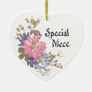 Special Niece Ceramic Ornament