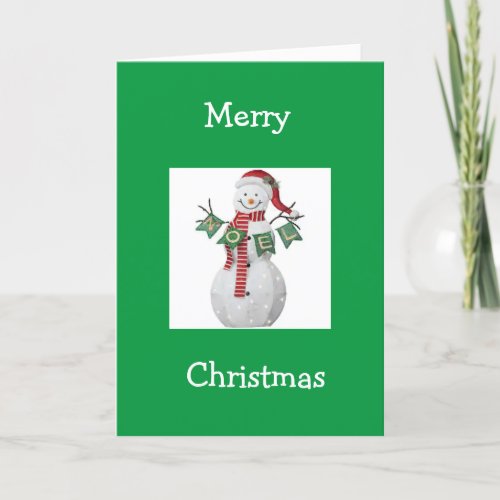 SPECIAL NIECE MERRY CHRISTMAS HOLIDAY CARD