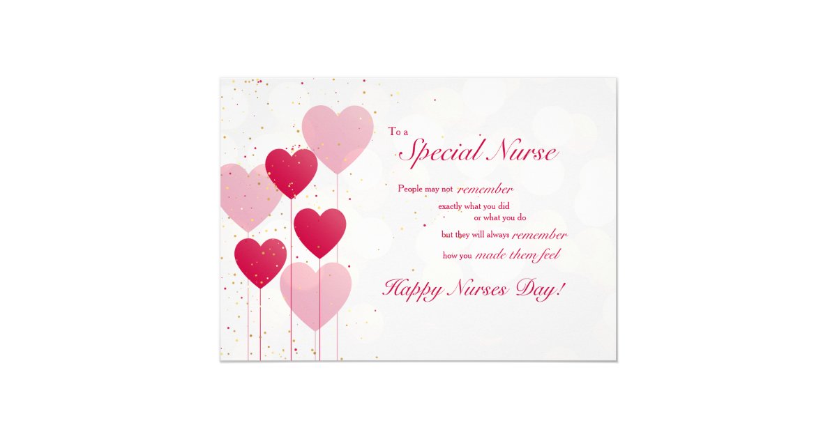special nurse appreciation card zazzlecom