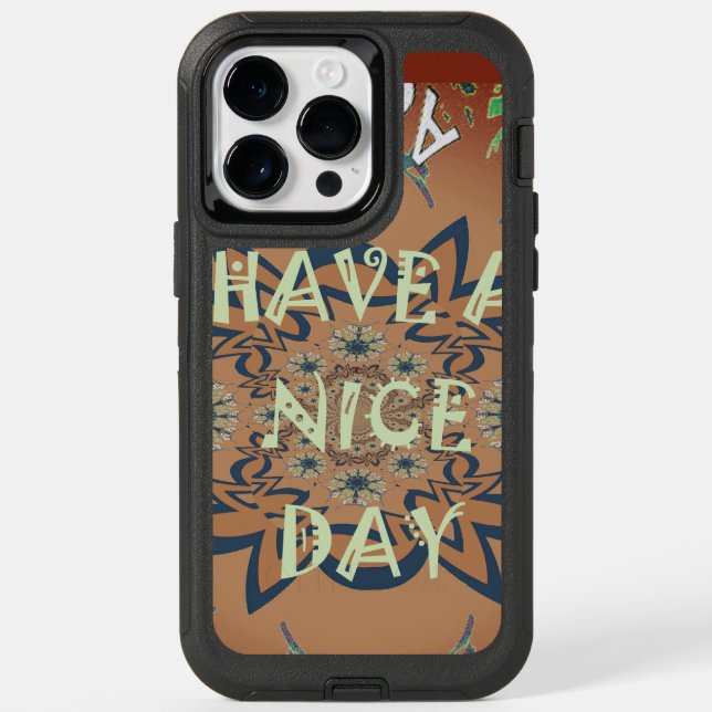 Special Occasion Have a nice day with gratitude iP Otterbox iPhone Case (Back)