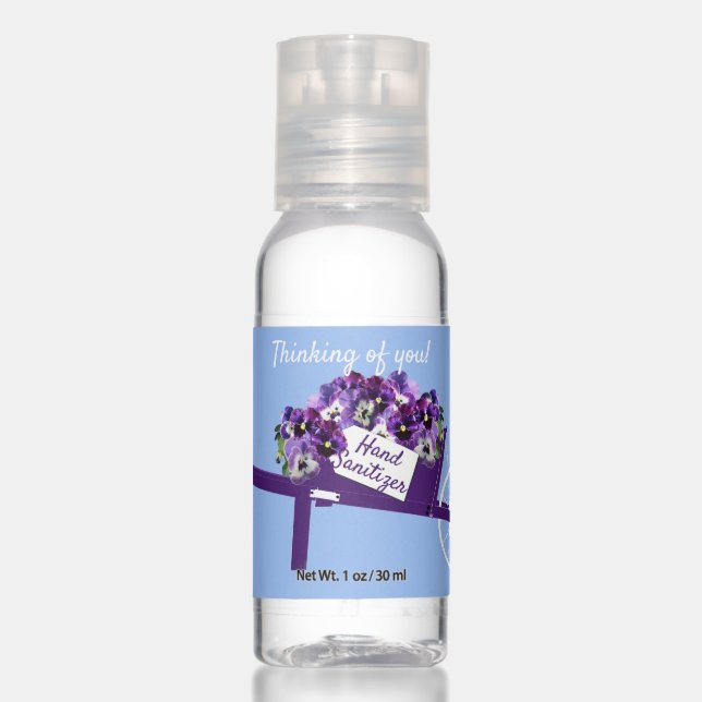 Special Occasion Pansies Hand Sanitizers & Lotions (Front)