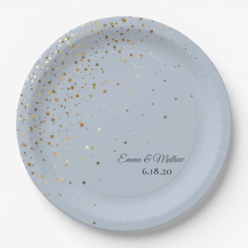 Special Occasion Personalized Petite Stars Paper Plates