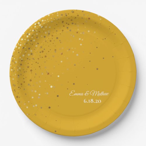Special Occasion Personalized Petite Stars Paper Plates