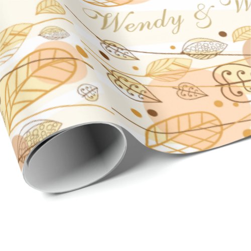 Special Occassions Wrapping paper_Custom Names Wrapping Paper