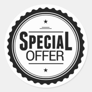 Special Offer Classic Round Sticker
