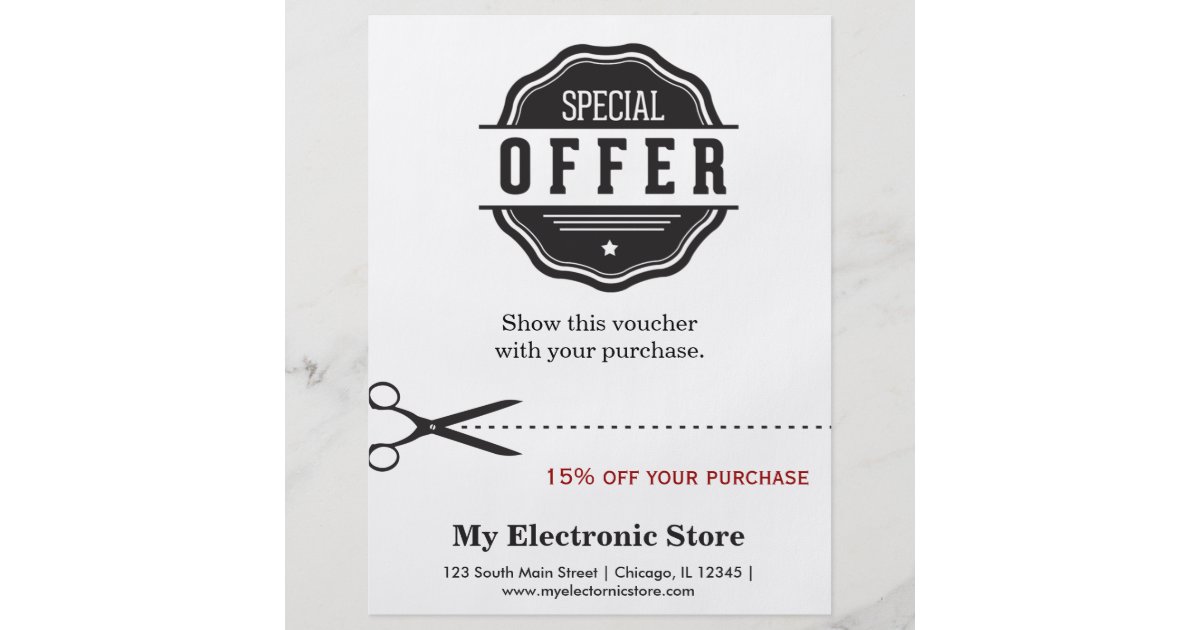 Special Offer Flyer | Zazzle.com