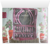 Special Open House Invitation (Inside Horizontal (Bottom))