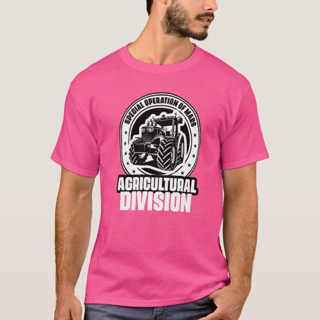 Special Operation Agricultural Division Tractor T-Shirt (Front)