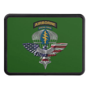 Special Operations –Airborne Green Beret Hitch Cover