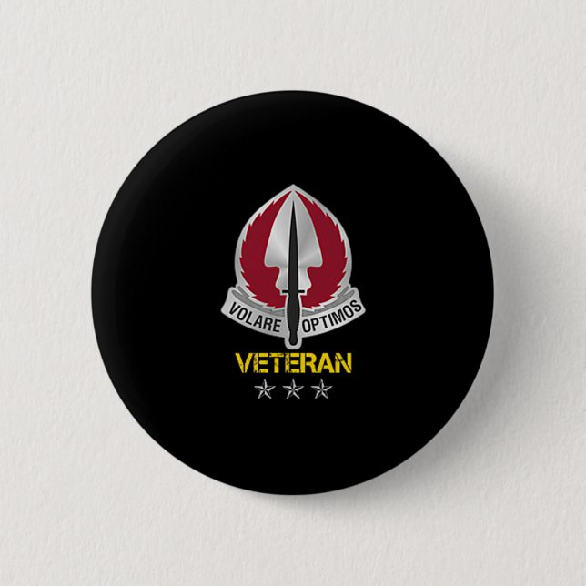Special Operations Aviation Command Logo Veteran P Button (Front)