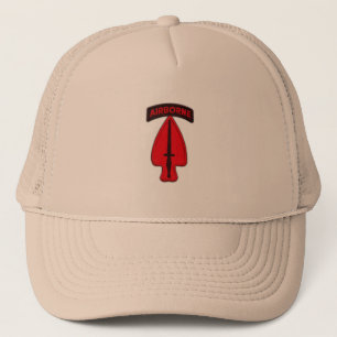 special operations command ops usasoc trucker hat